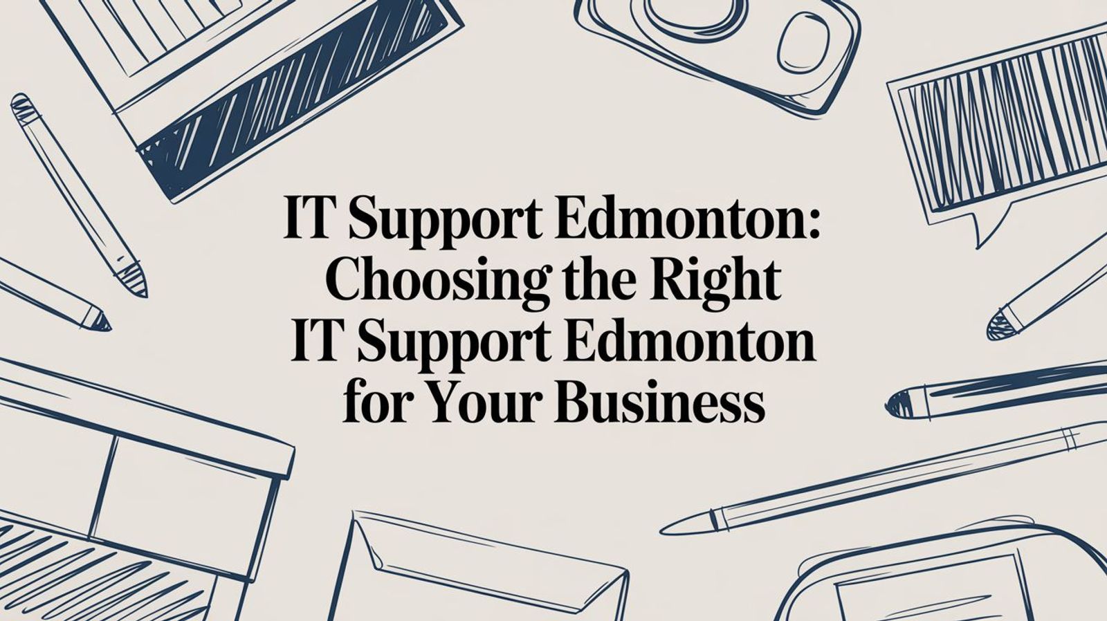Choosing the Right IT Support in Edmonton: A Guide for Business Leaders