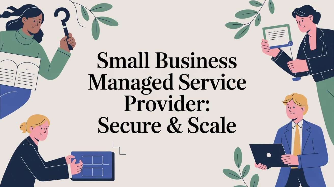 Small Business Managed Service Provider: A Guide to Security & Growth