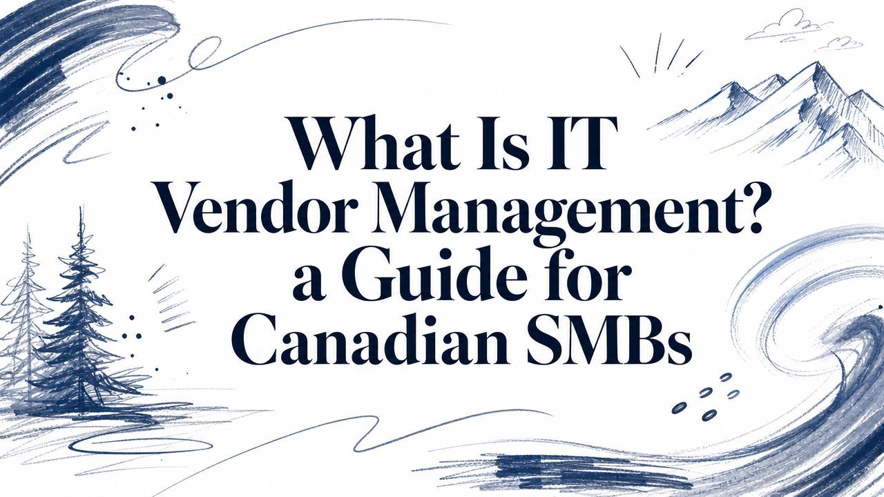 What Is IT Vendor Management? a Guide for Canadian SMBs