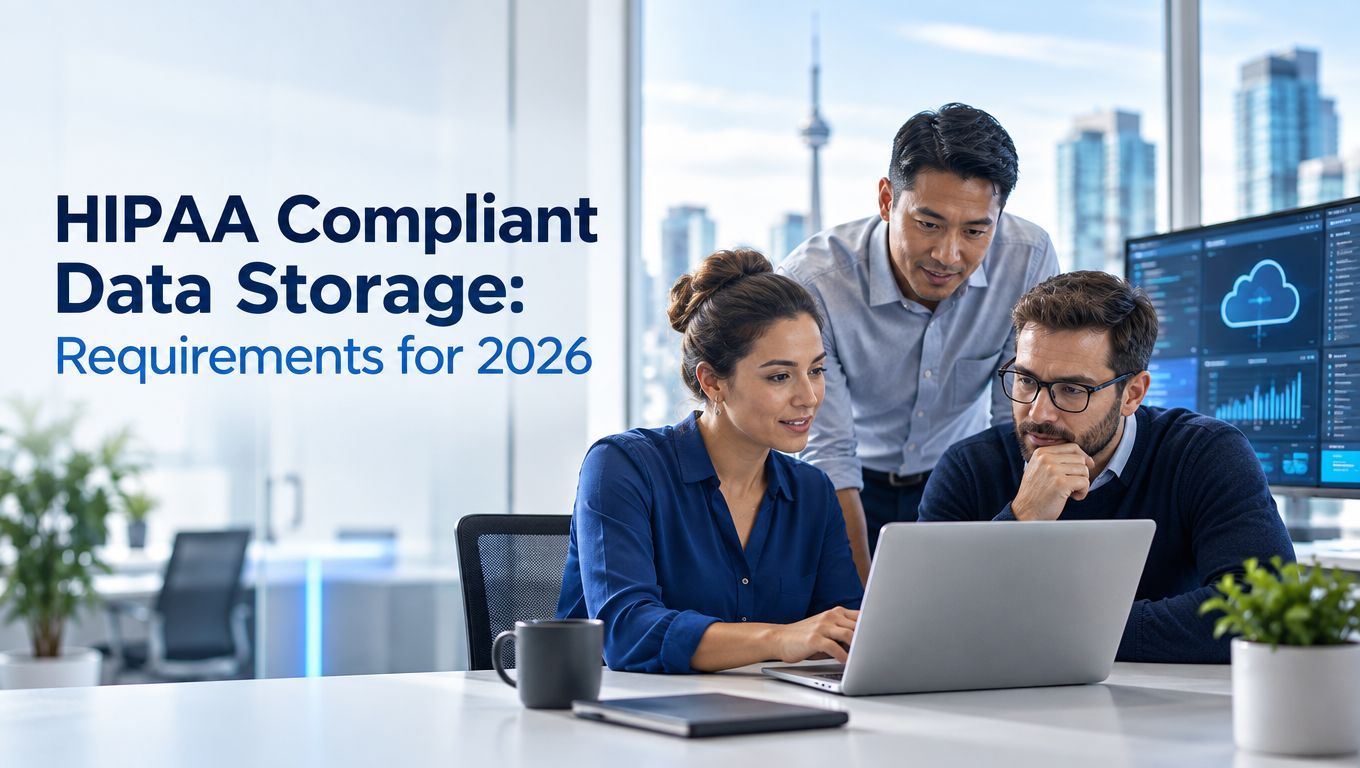 HIPAA Compliant Data Storage: Requirements for 2026