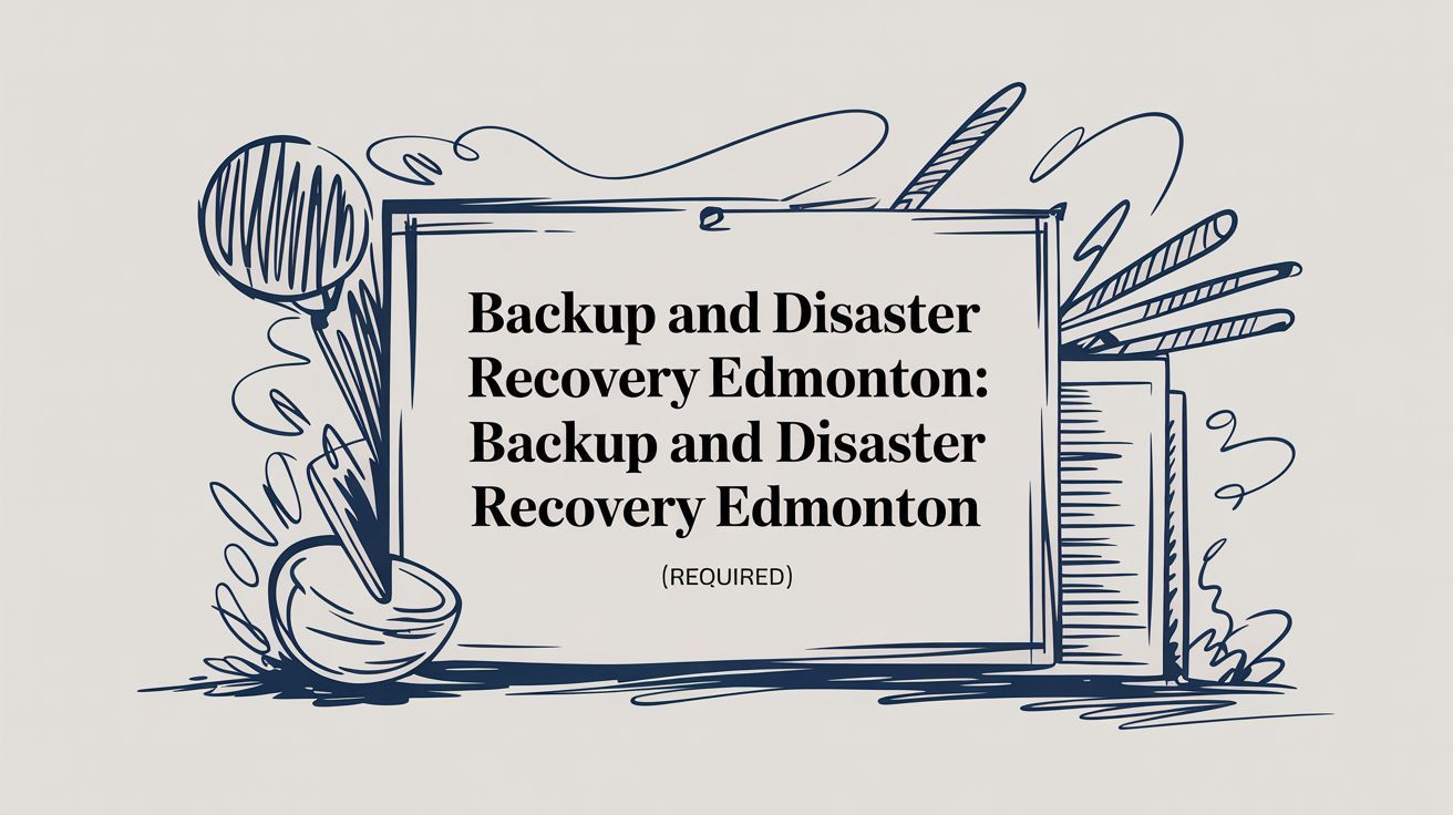 A Business Leader's Guide to Backup and Disaster Recovery in Edmonton