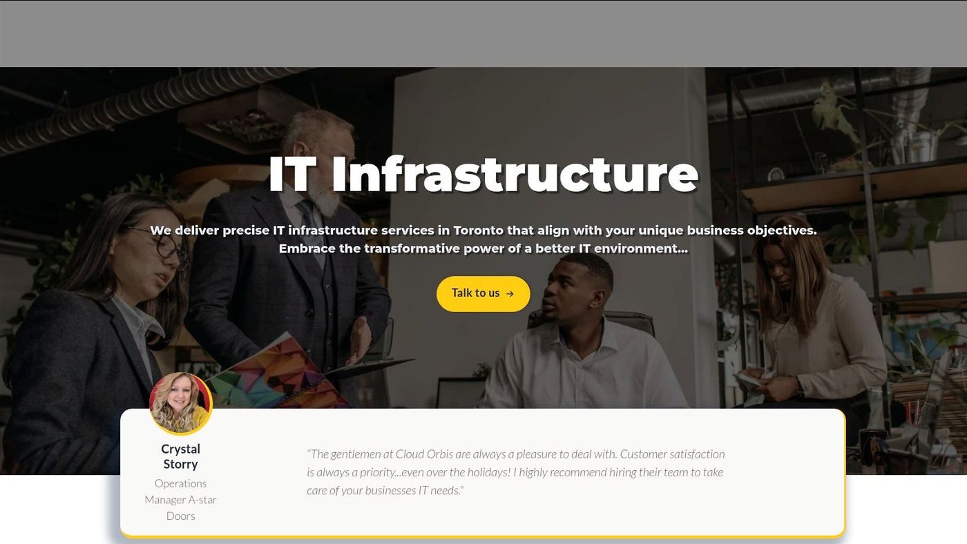 CloudOrbis, IT Infrastructure
