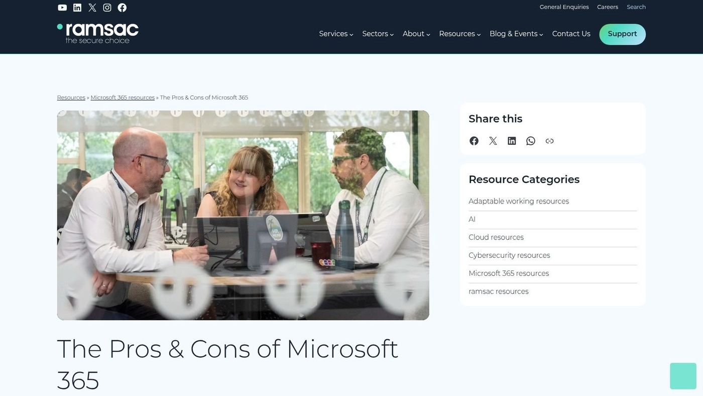 6. Ramsac's Plain-Language Pros & Cons