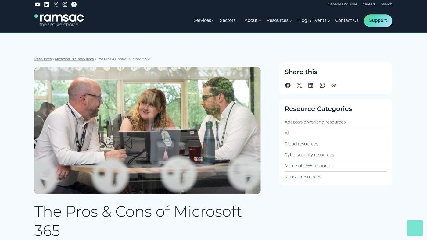 6. Ramsac's Plain-Language Pros & Cons