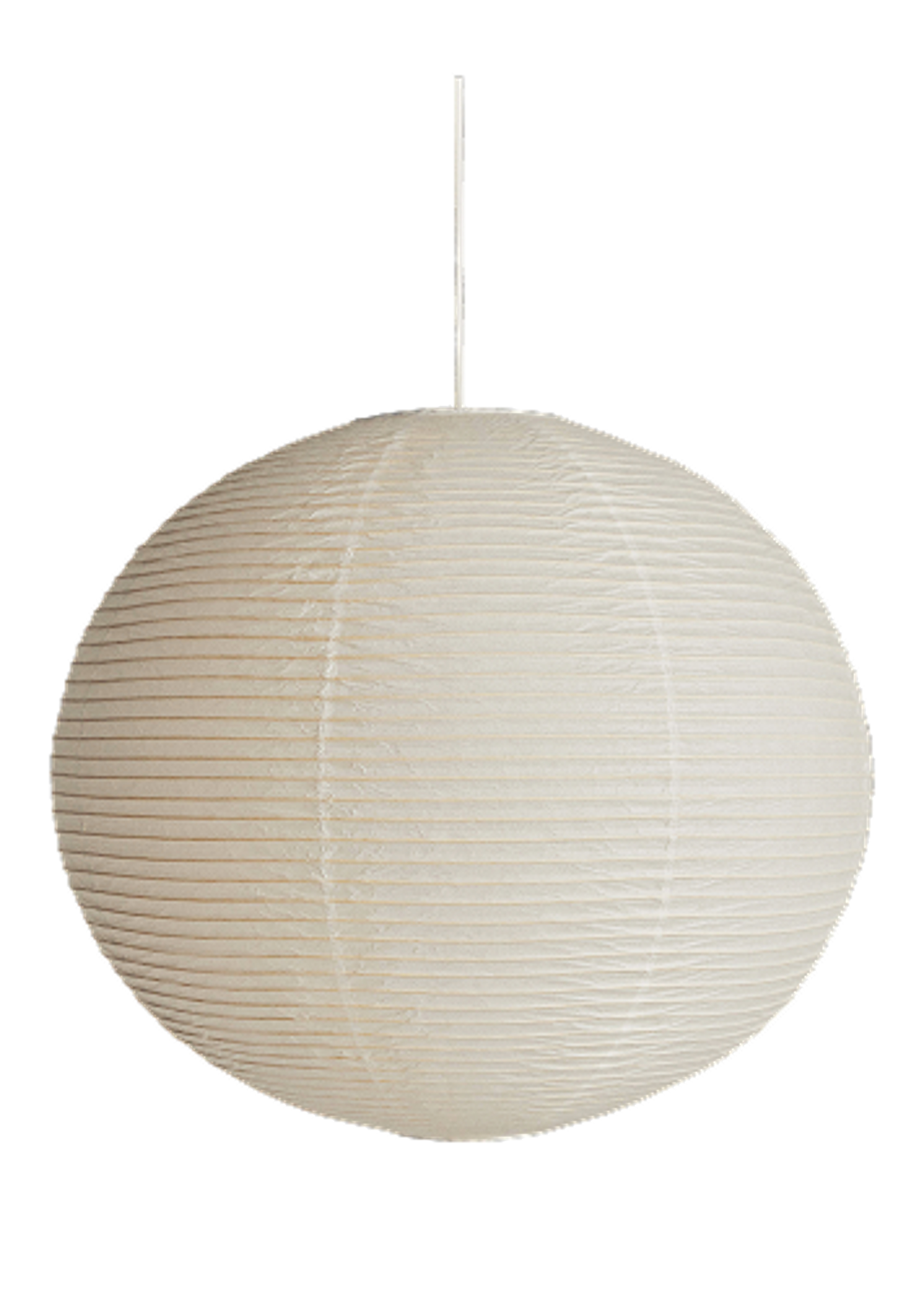 Rice paper shade lamp