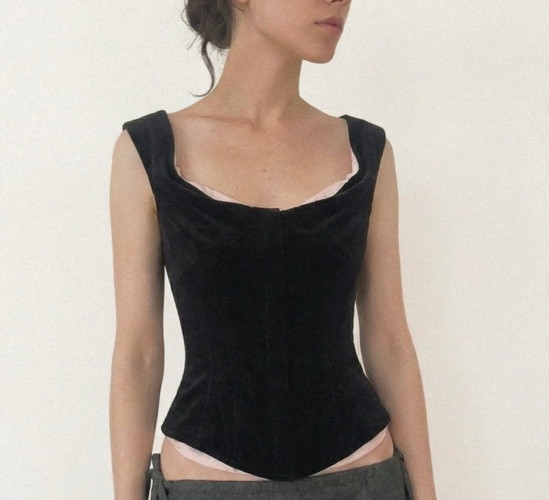 Soie velvet top