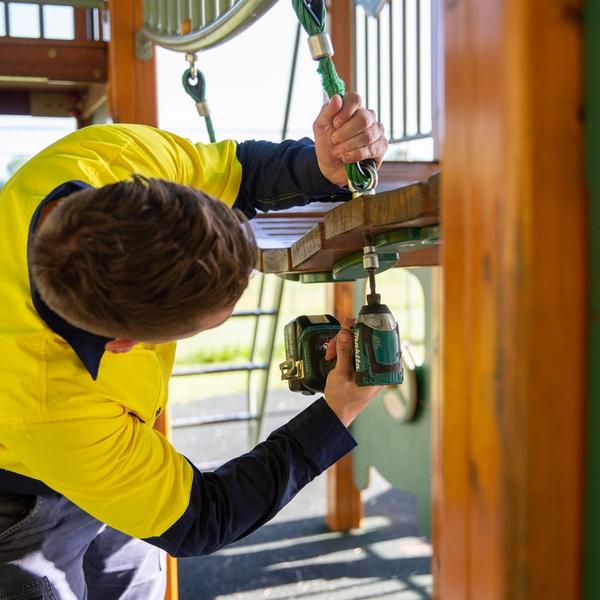 When Playground Repair is Better than Replacement