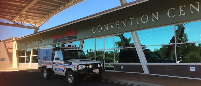 2465 convention centre, cop car OK
