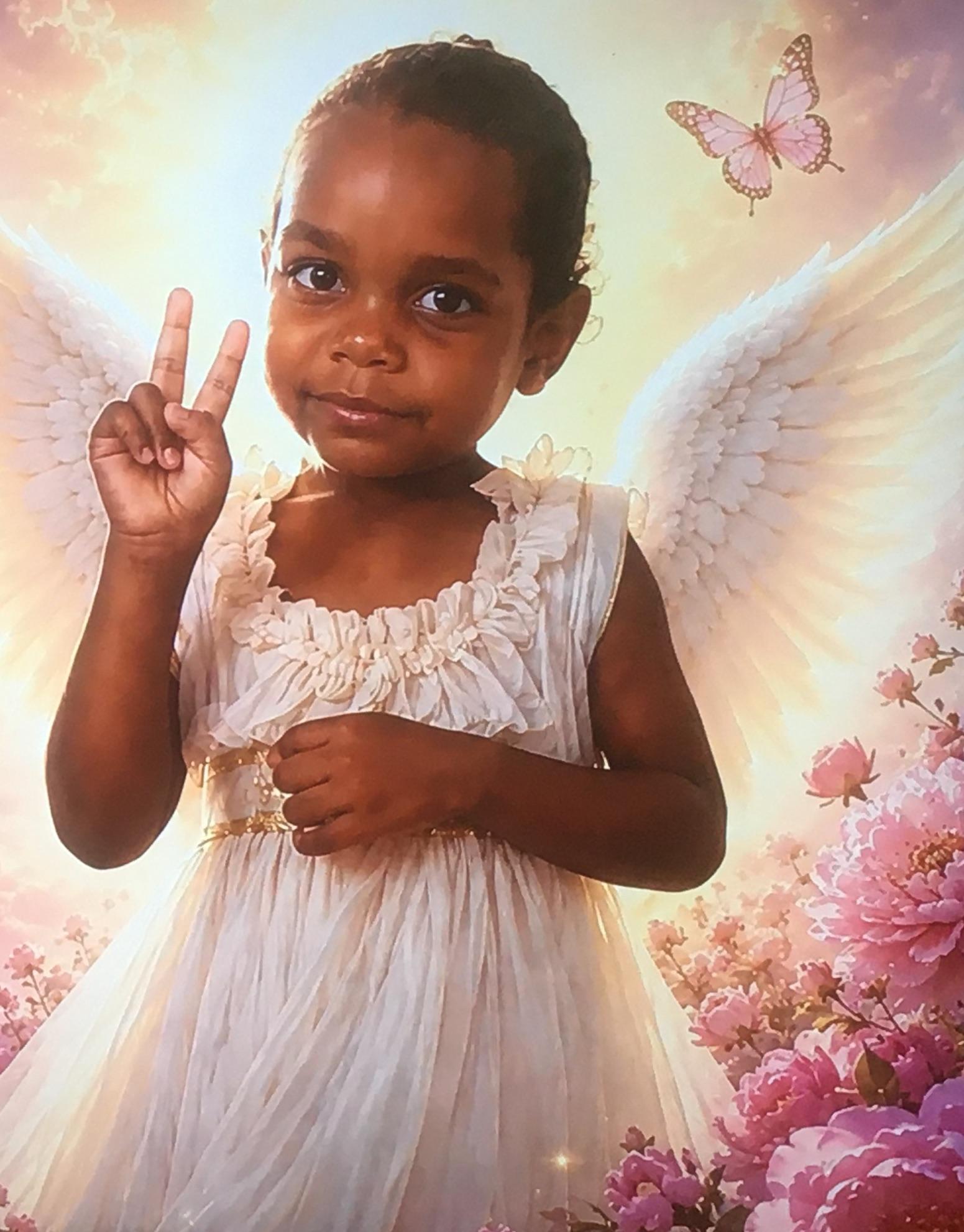 Kumanjayi as angel