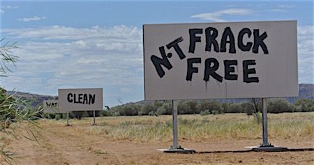 p2418 fracking graffiti OK