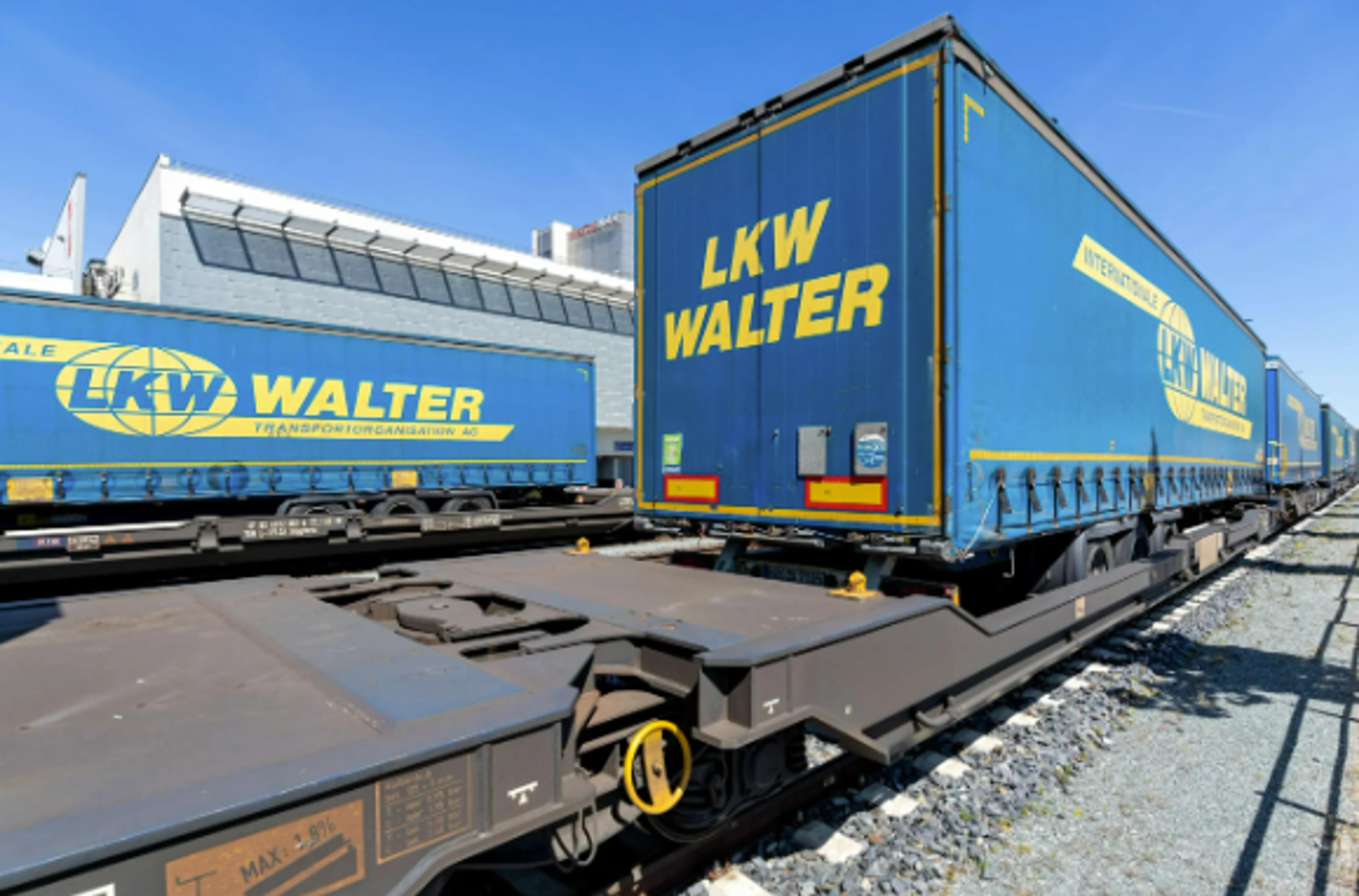 Road trucks on rail.