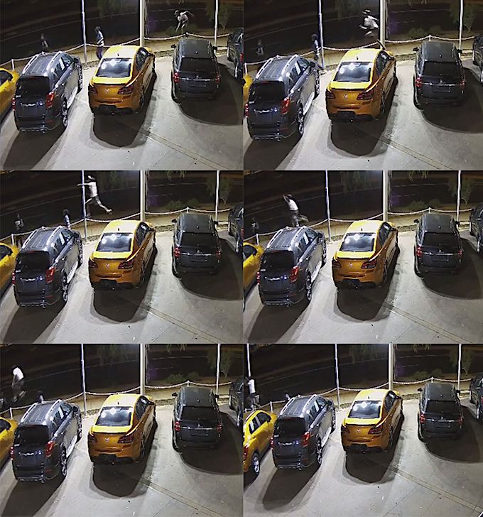 2458 vandalism Car to Car