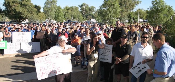 1411 Clare Martin protest 1 OK