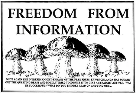 2558 Freedom from information OK
