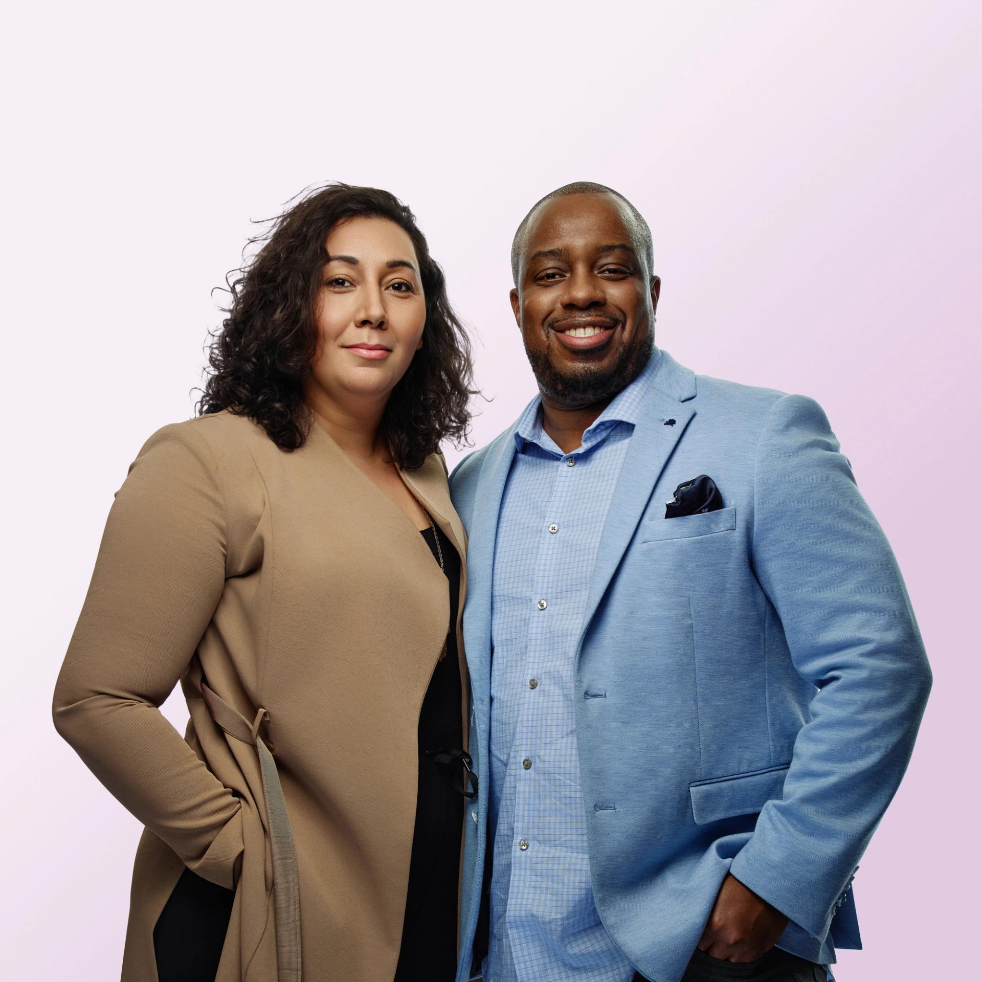 RALPH, MERIEM ET LEUR ÉQUIPE