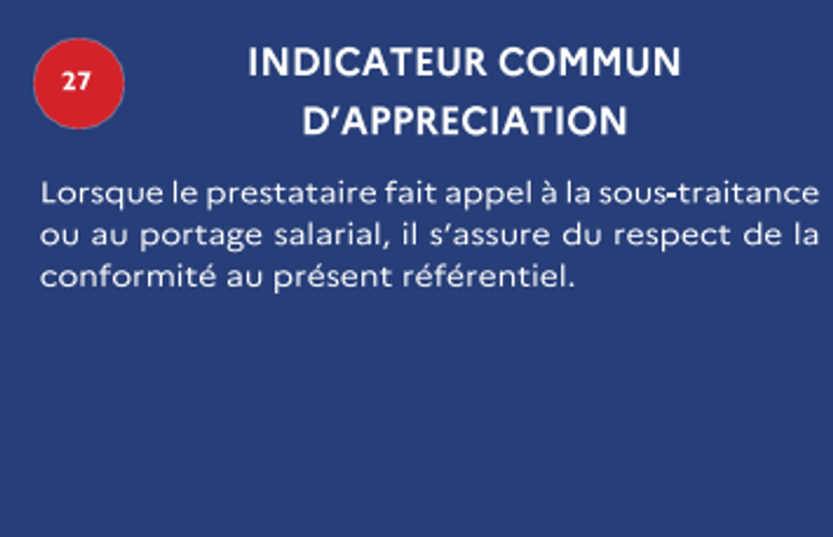 Analyse des indicateurs Qualiopi - Sous-traitance : transparence et responsabilité