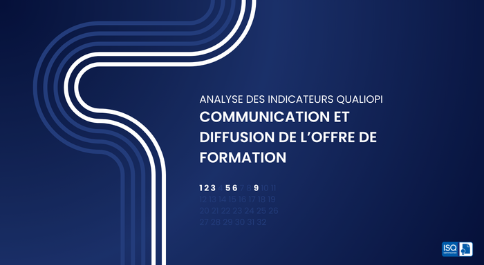 Analyse des indicateurs Qualiopi : communication et diffusion de l’offre de formation