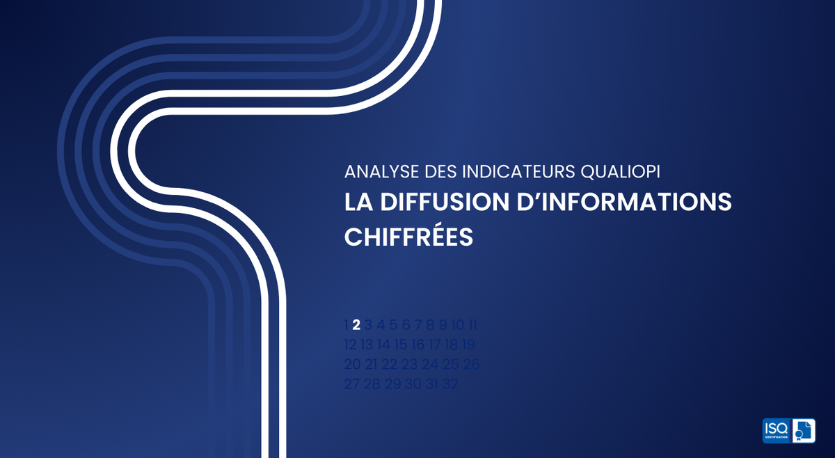 Analyse des indicateurs Qualiopi – La diffusion d’informations chiffrées