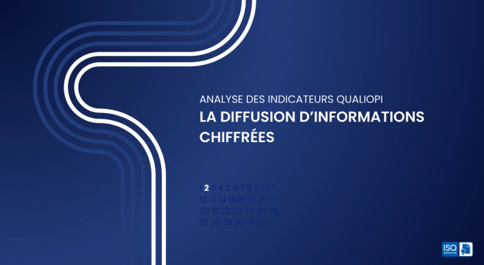Analyse des indicateurs Qualiopi – La diffusion d’informations chiffrées