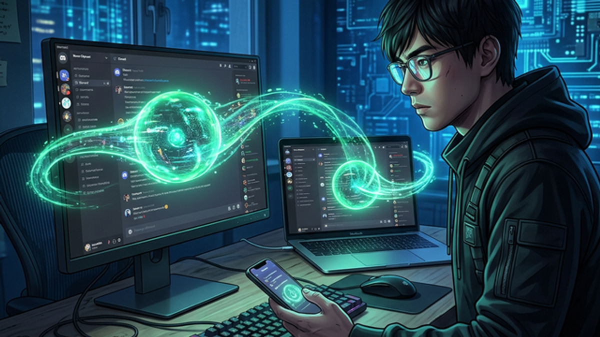 与 AI 合伙人相爱相杀 vlog 5:AI 在 Discord 上跑了