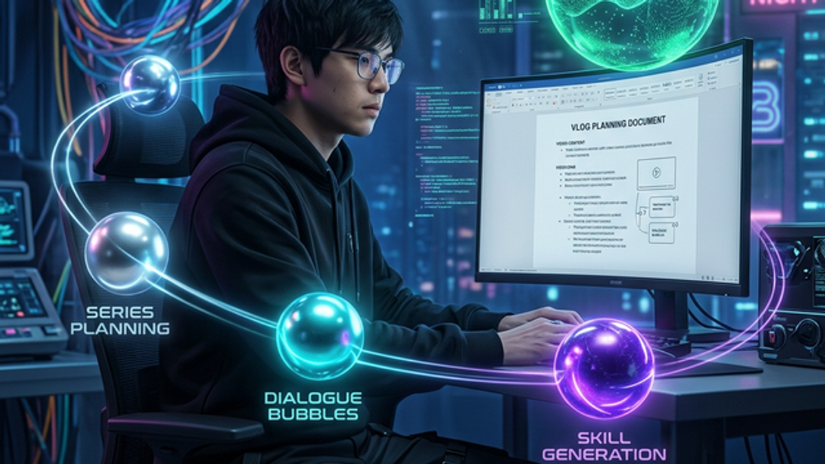 与 AI 合伙人相爱相杀 vlog 6:Vlog 是怎么炼成的