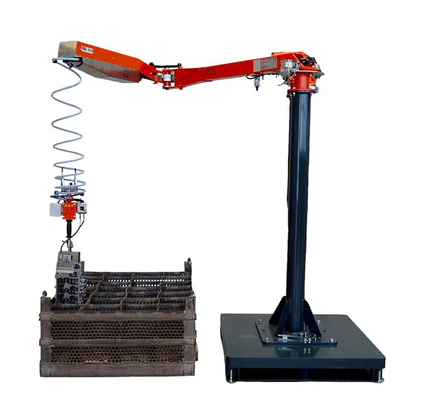 Operating principles The clamps operate through jaws that apply a controlled force. There are two types: Force‑lock gripping (force-lock): based on friction and clamping force Form‑lock gripping (form-lock): based on jaw geometry, ideal for irregular shapes