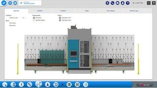 Washer Integration The Taktika can transfer processed glass directly into a vertical washing machine for streamlined production.
