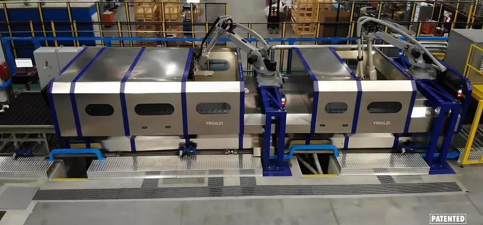 Triulzi SURF2000 curved glass washer