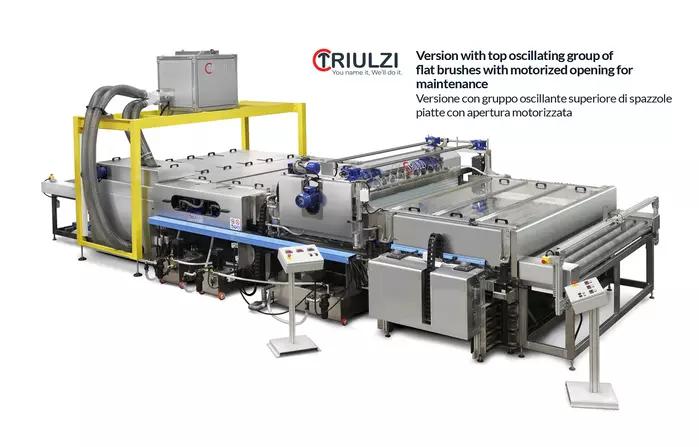 Triulzi sponge brush washer, lateral view