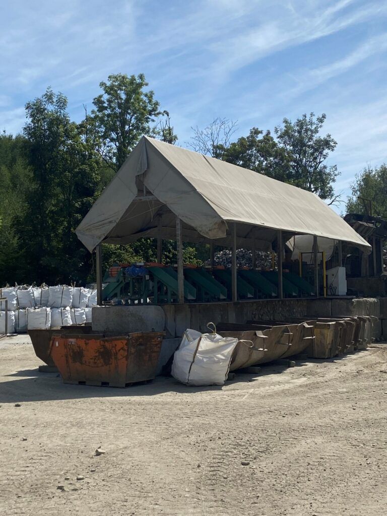 Steinex stone recognition and selection installation