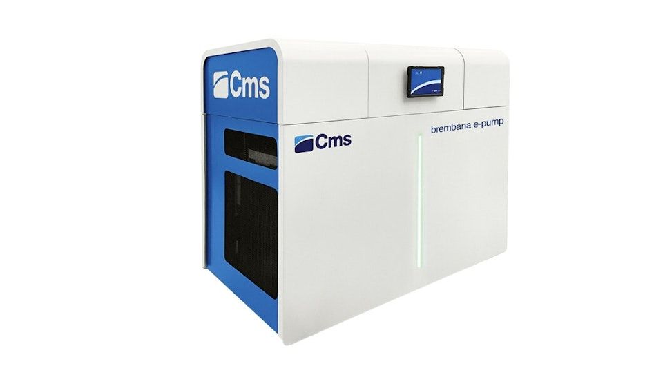 Cms Brembana E-Pump Hybrid Waterjet Intensifier