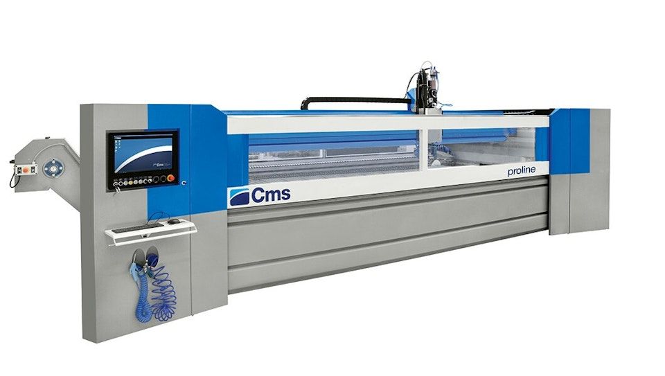 Cms Proline 3-Axis and 5-Axis Waterjet Cutting System