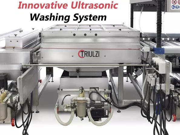 Triulzi ultrasonic washer, ultrasonic section detail