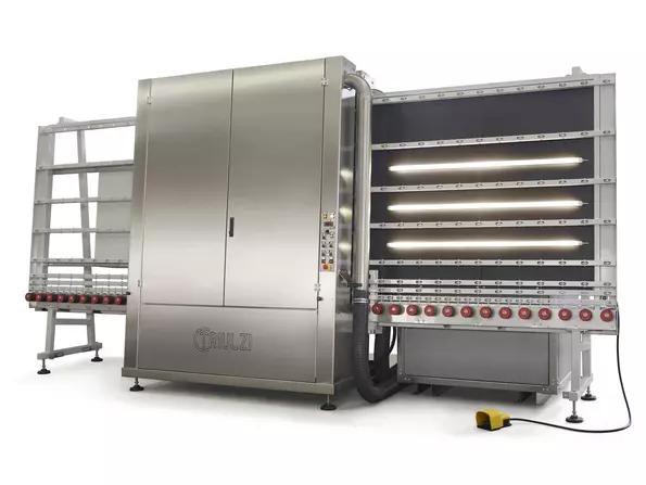 Triulzi VOT.SP12 open top vertical washing machine, front view
