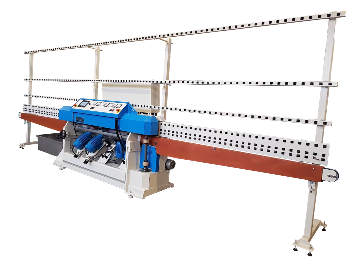 Battelino FP straight-line glass edging machine
