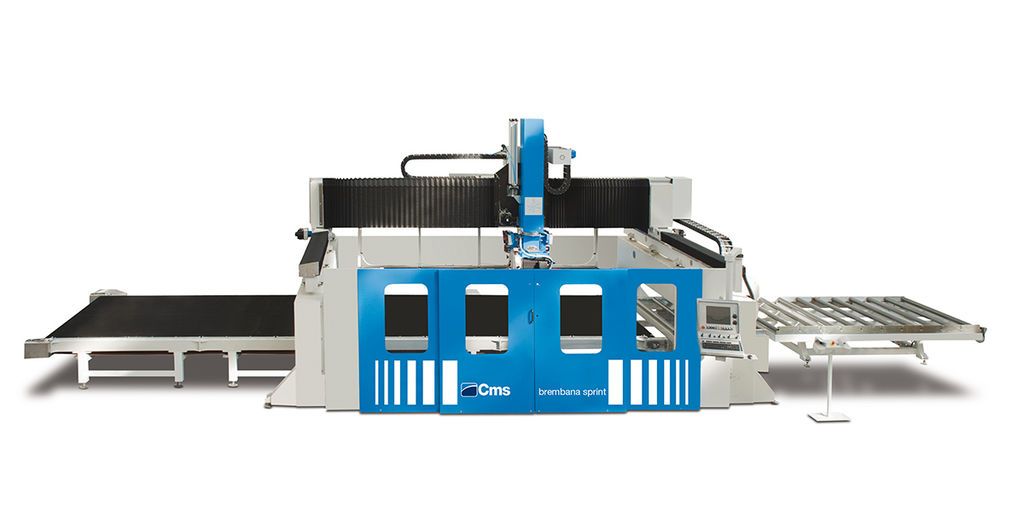 Brembana Sprint 5-axis bridge saw