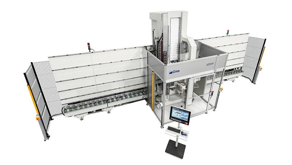 Cms Ypsos Vertical Glass Machining Centre