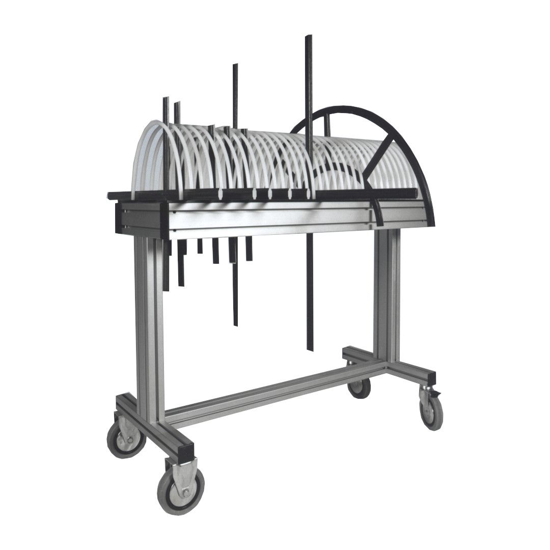 R&R TSG-H sorting trolley for Georgian bar grids