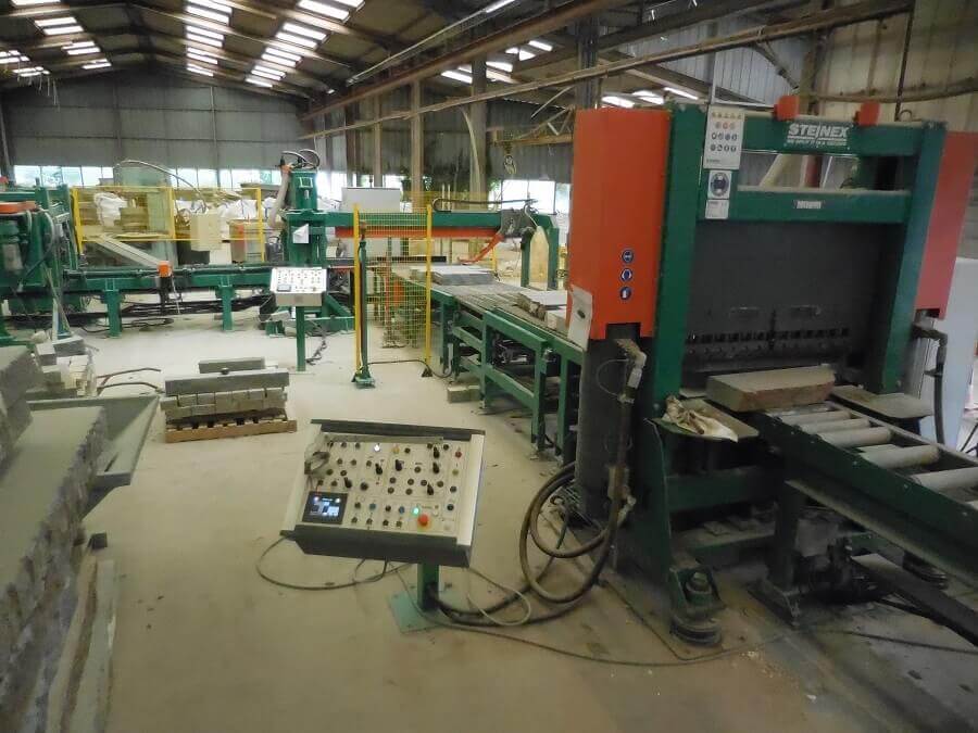Steinex CUB AUT 3M-FS automatic cube production plant