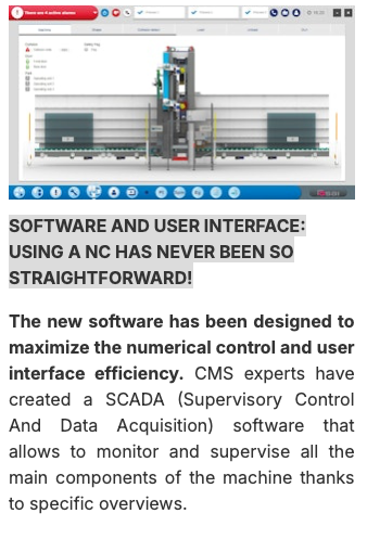 SOFTWARE AND USER INTERFACE: USING A NC HAS NEVER BEEN SO STRAIGHTFORWARD!