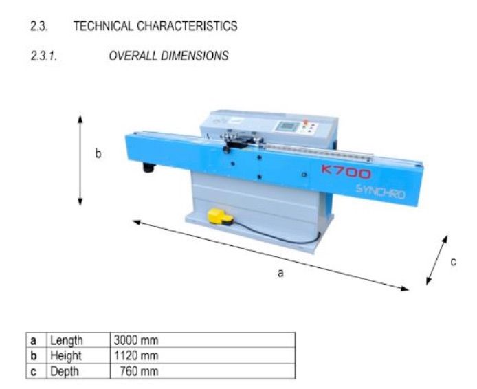 The ATLANTIC K700 Synchro Butyl Extruder