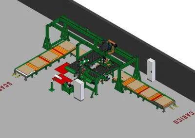 Steinex cement splitting plant with gripper