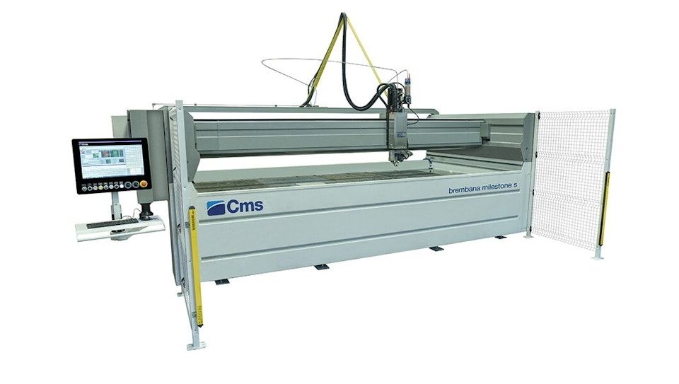 Cms Milestone 3-Axis and 5-Axis Waterjet Cutting System