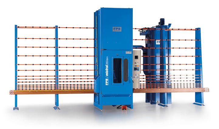 Fratelli Pezza Mistral EV+ Automatic Glass Sandblasting Machine