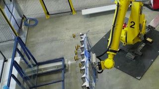 Automatic glass loading and unloading