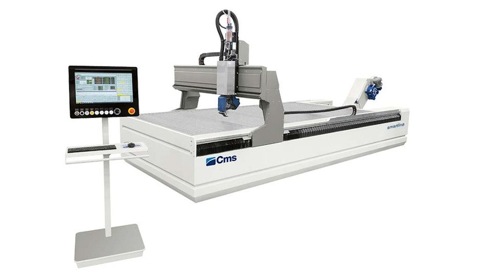 Cms Smartline 3-Axis and 5-Axis Waterjet Cutting System