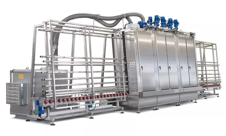 Triulzi VT3IS special vertical washing machine, front view