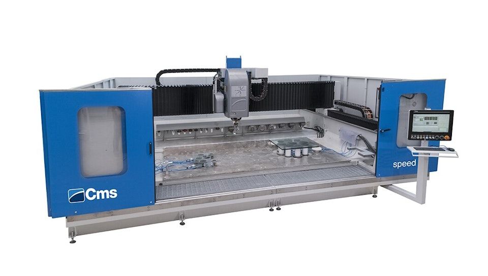 Monoblock 3- or 4-axis configuration with a single machining head and flexible working lengths.