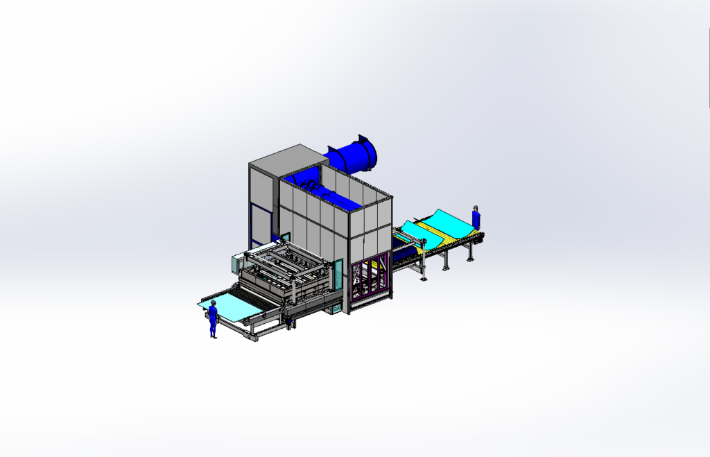 Mazzaroppi TC tempering and bending plant