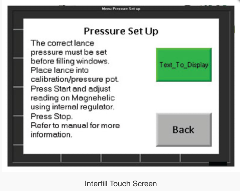 Pressure Set Up 